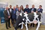 Dr Sam Strain (CEO, AHWNI), Martin Mulholland (DAERA),  Professor Gerry Boyle (Chair of AgriSearch), Don Morrow (CAFRE), Professor Elizabeth Magowan (Director AFBI), Gill Gallagher (CEO NIGTA), Professor Steven Morrison (Head of Sustainable Livestock Syst