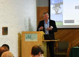 Chris Johnston Chairing the Biomass Resources session at the Annual Assembly of the ‘Supergen Bioenergy Hub Extension’
